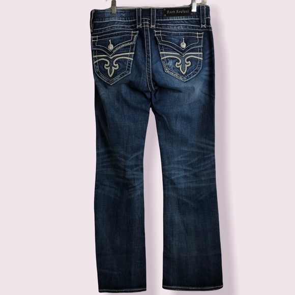 Rock Revival JenBoot Leg Jeans 31 - Picture 2 of 8